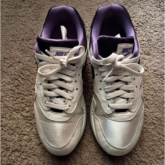 Nike Air Max 1 "DNA CH.1 PURPLE" 2020 Men's Size 7, AR3863 101 PRE-OWNED - Picture 2 of 6